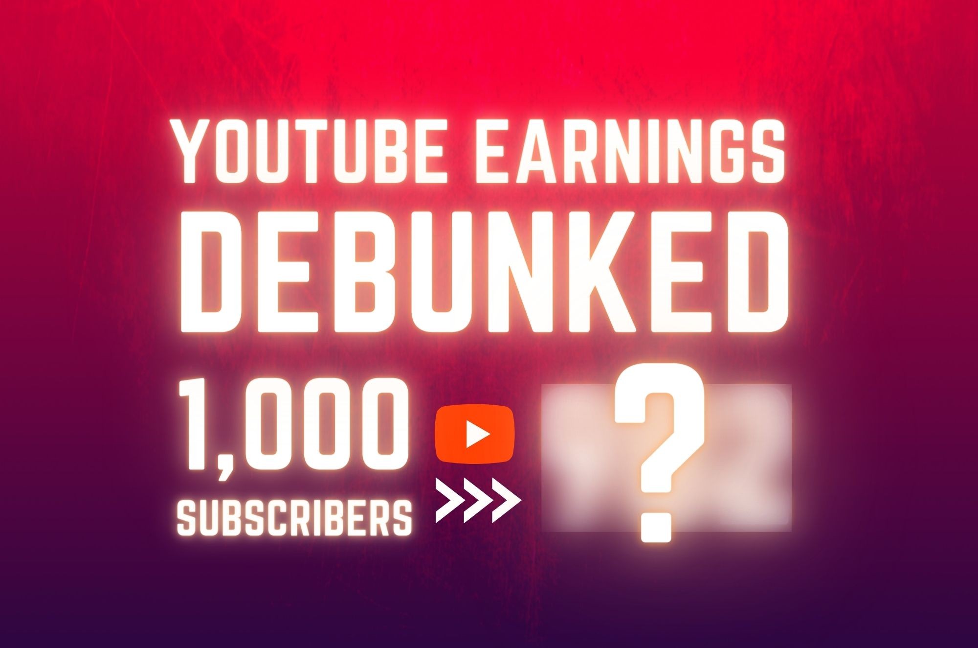 How Much Money Do You Make on YouTube with 1,000 Subscribers?