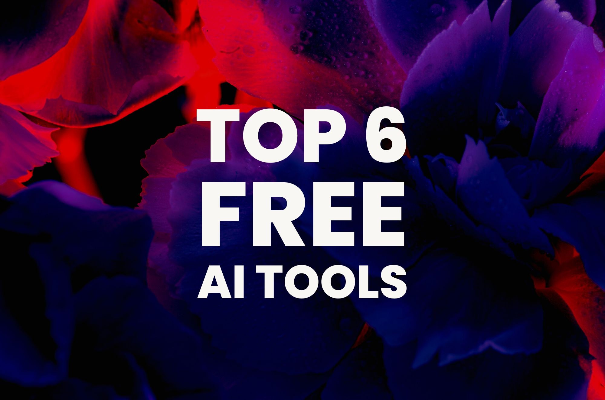 6 Free AI Tools You Can't Miss