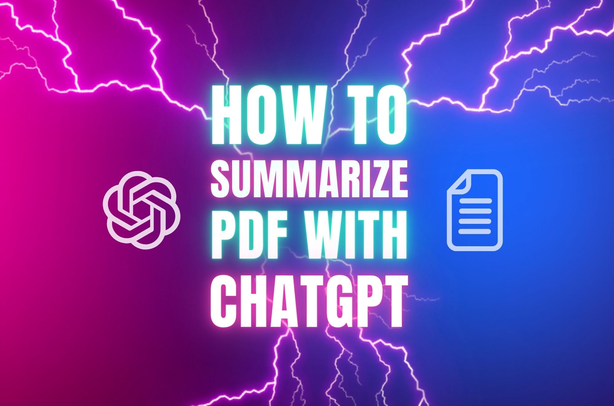 How to Summarize PDF with ChatGPT | Exploring ChatGPT Multimodal Features
