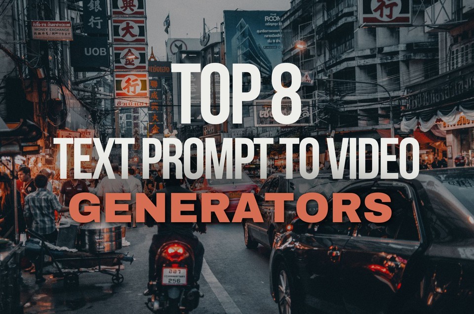 Top 8 Text Prompt to Video Generators