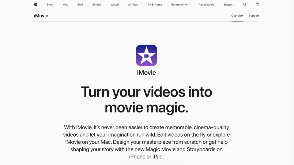 Apple iMovie