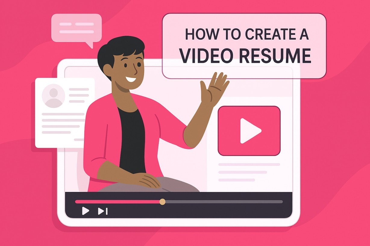 How to Create a Video Resume With AI