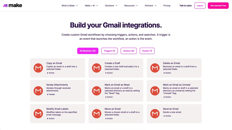 Make Gmail Integration