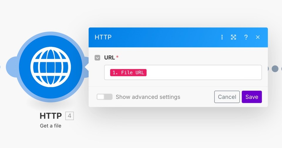 HTTP get a file module