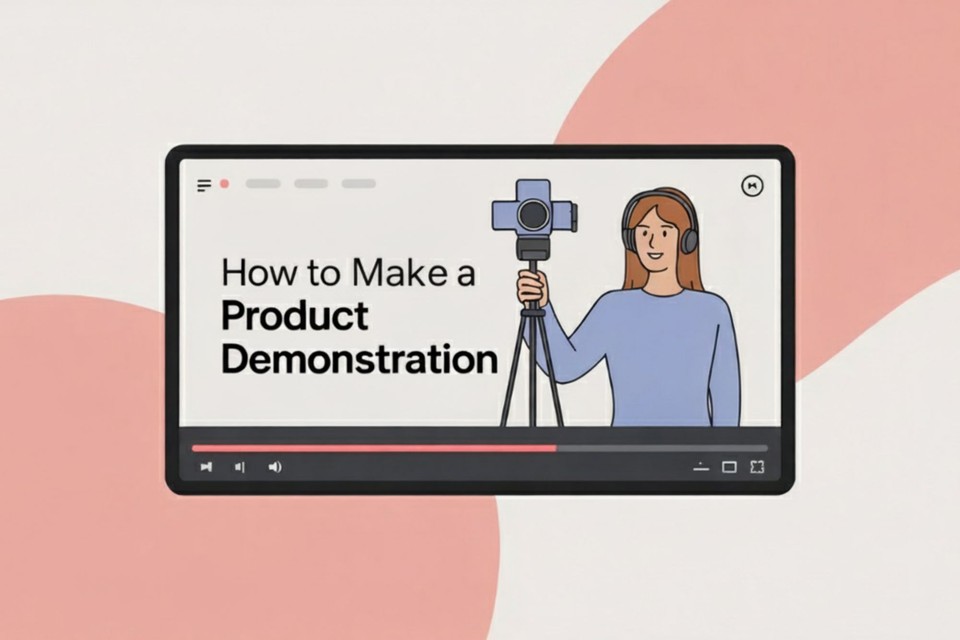 how to make a product demonstration video