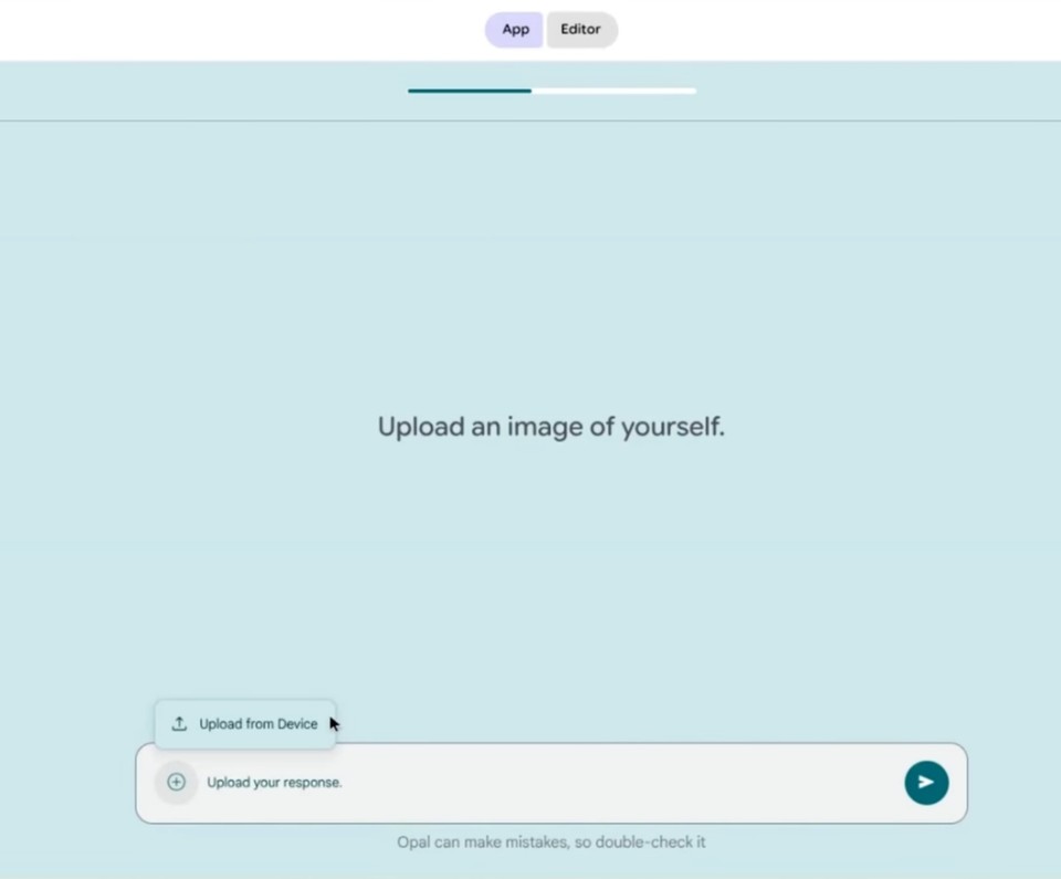 Uploading image of user