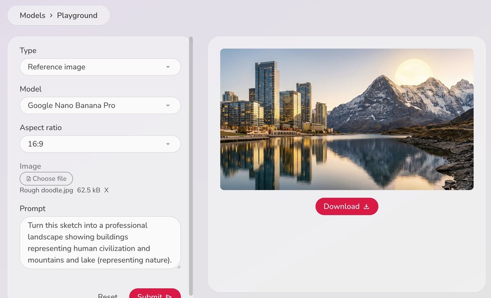 Nano Banana Pro Reference Image Result