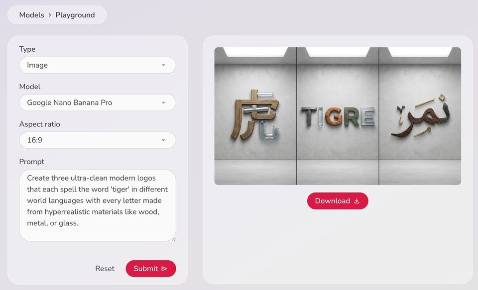 Nano Banana Pro Text Accuracy Test