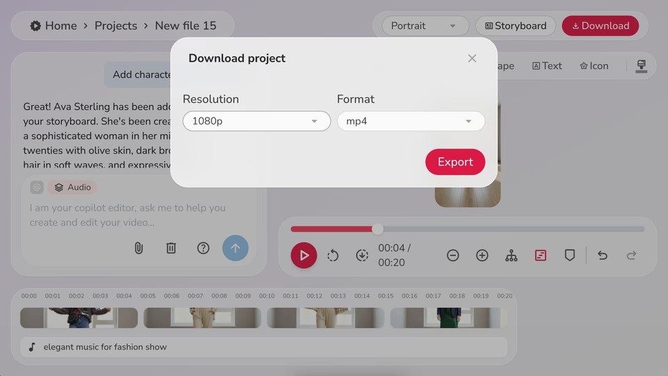 Downloading the final drip flip video