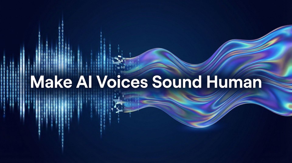 How to make AI voices sound human