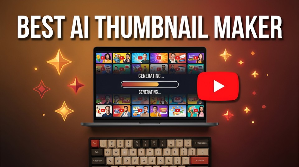 best free AI thumbnail maker for YouTube
