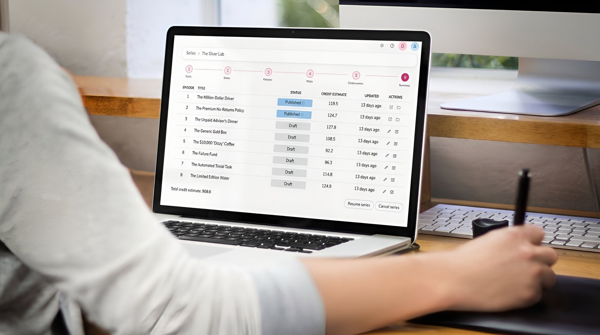 How to create a video series with Fliki