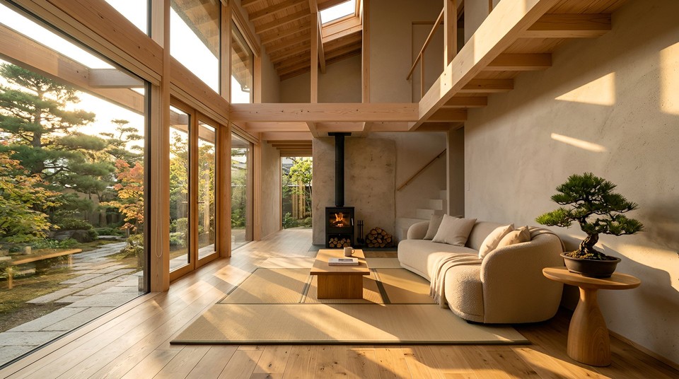 Nano banana 2 sample output - Scandinavian living room