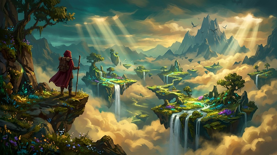 Nano banana 2 sample output - Ethereal fantasy environment