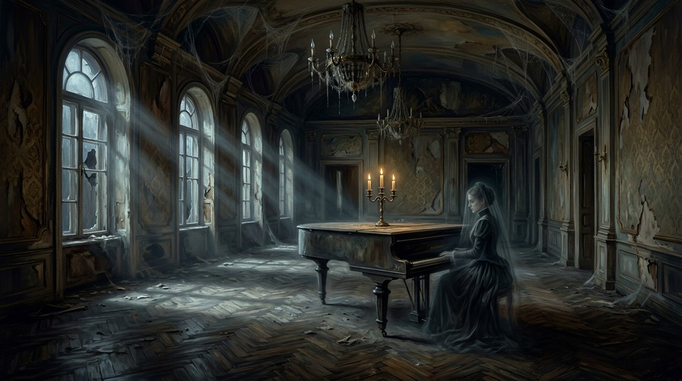 Nano banana 2 sample output -  Dark fantasy manor