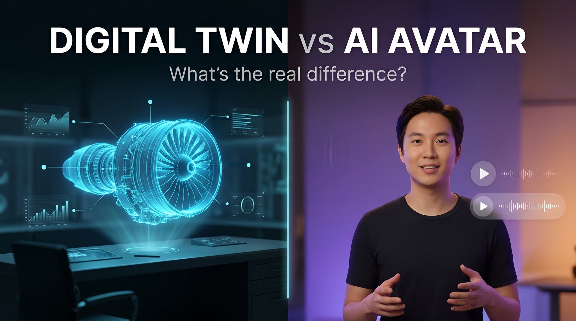 Digital Twin vs AI Avatar: The Real Difference (and Which One You Actually Need)