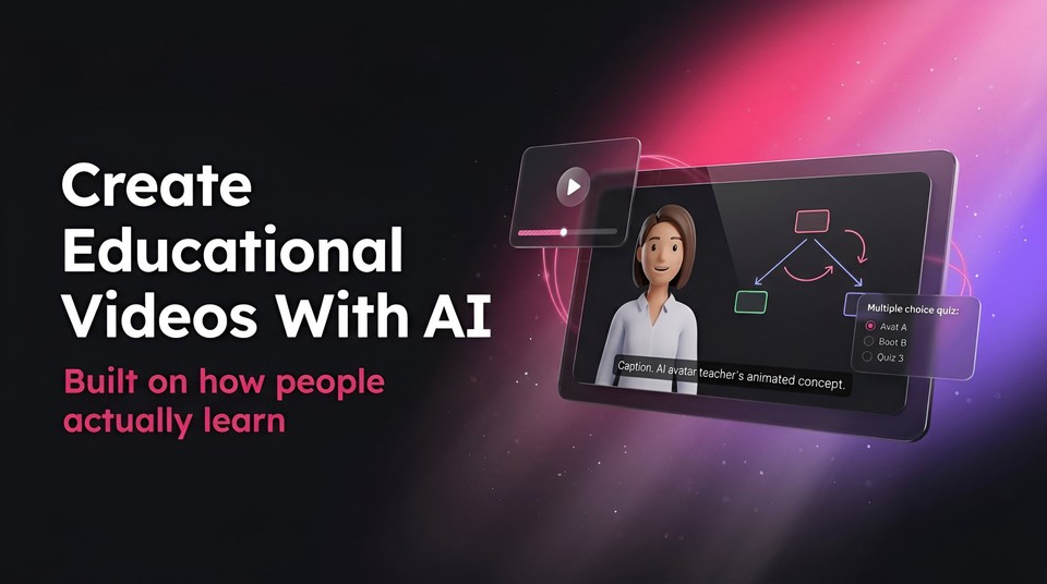 How to Create Educational Videos With AI