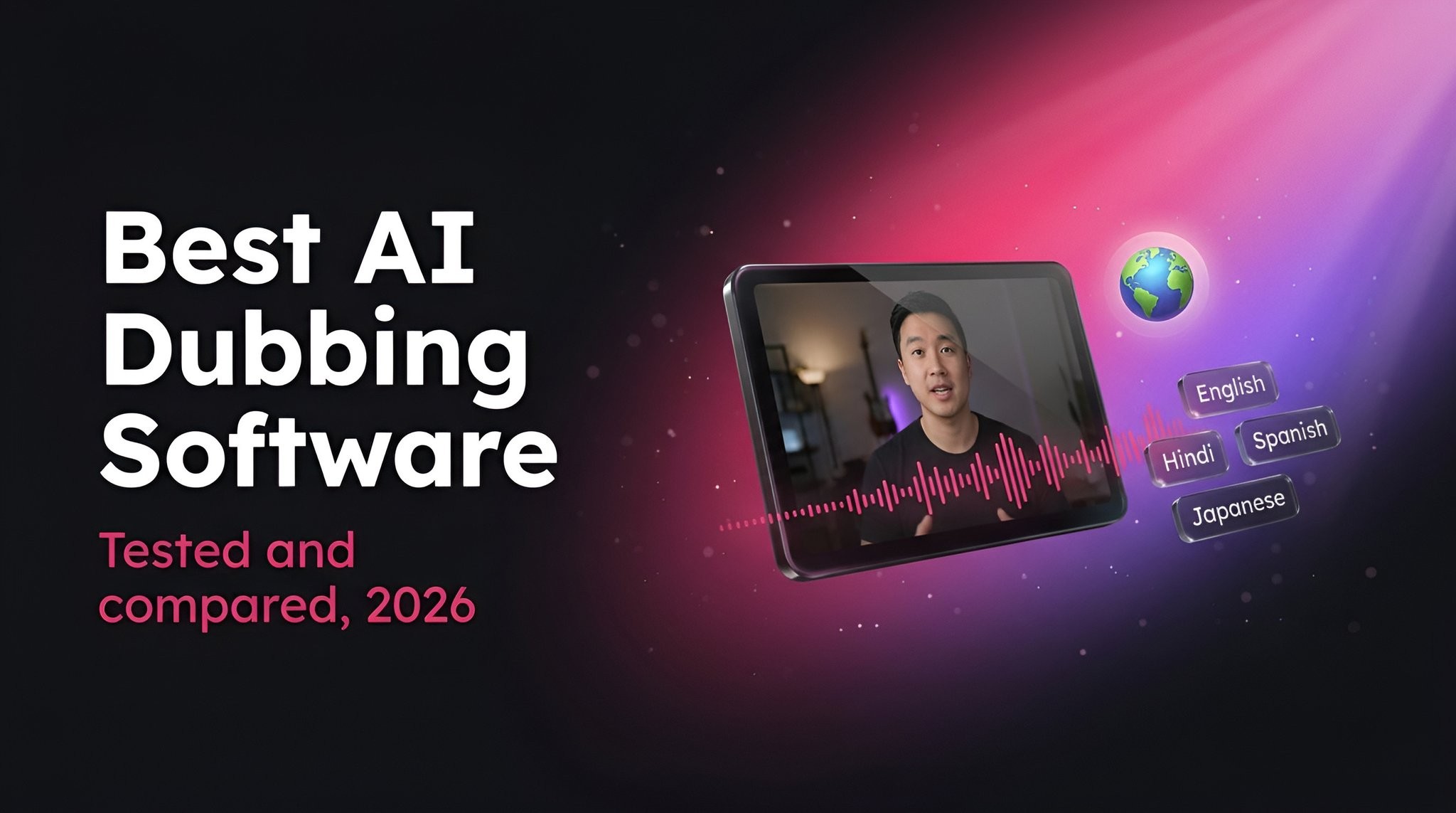 Best AI Dubbing Software in 2026 (Tested and Compared)