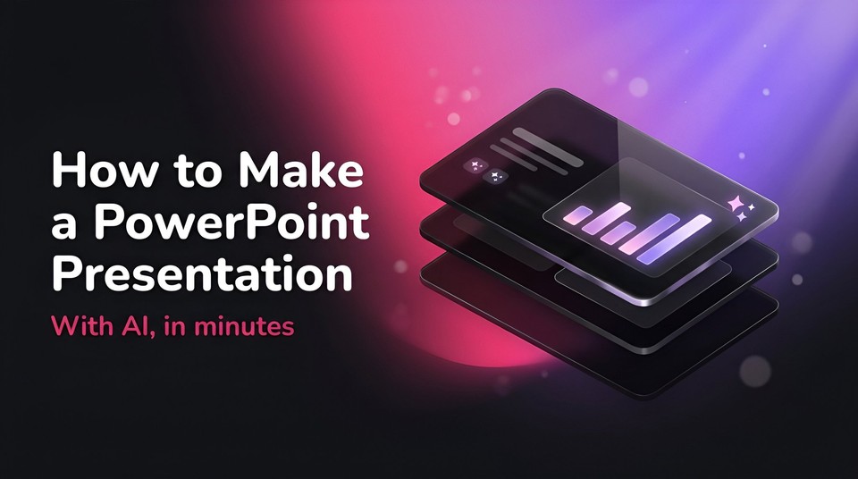 How to Make a PowerPoint Presentation With AI
