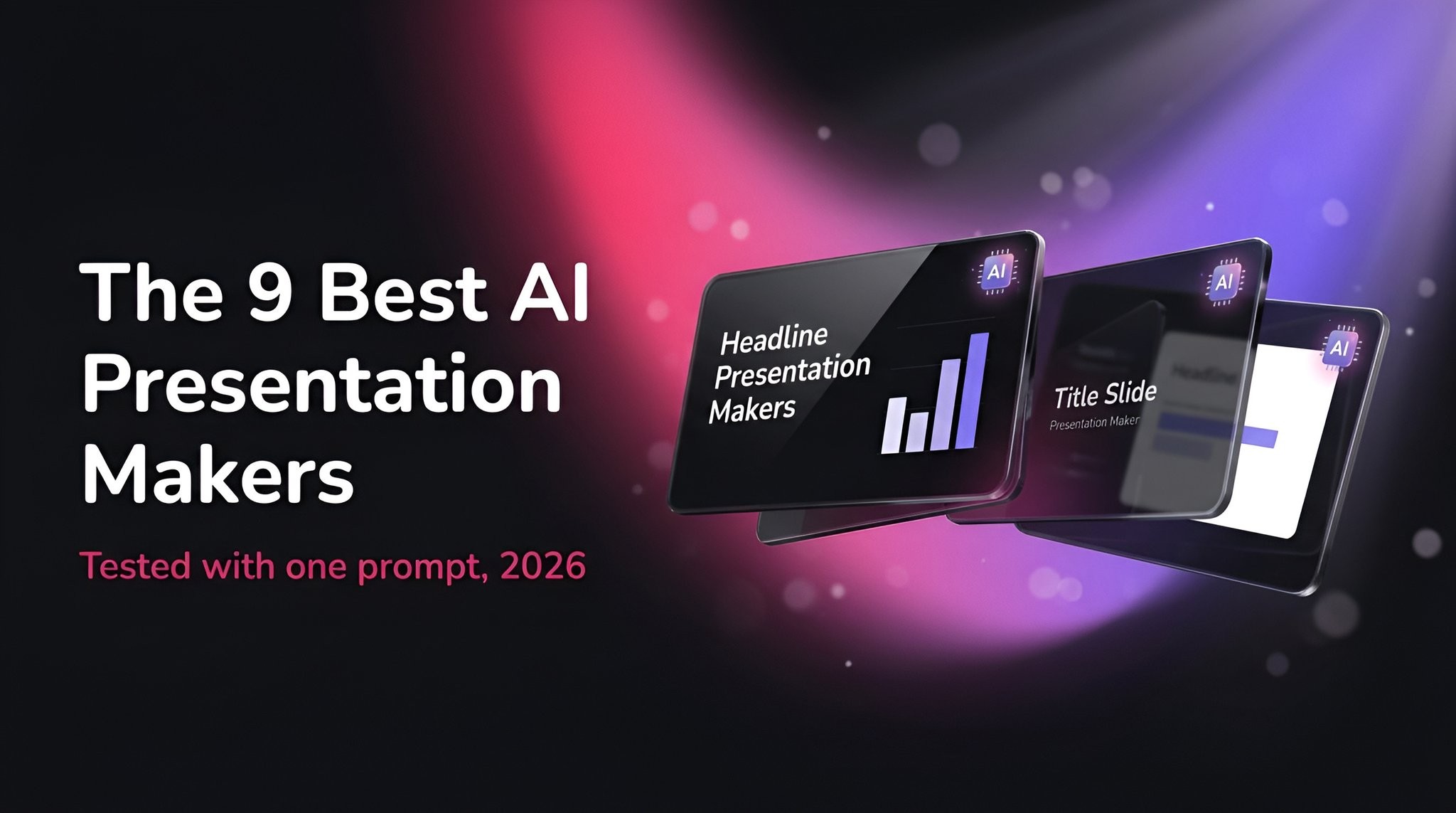 9 Best AI Presentation Makers in 2026