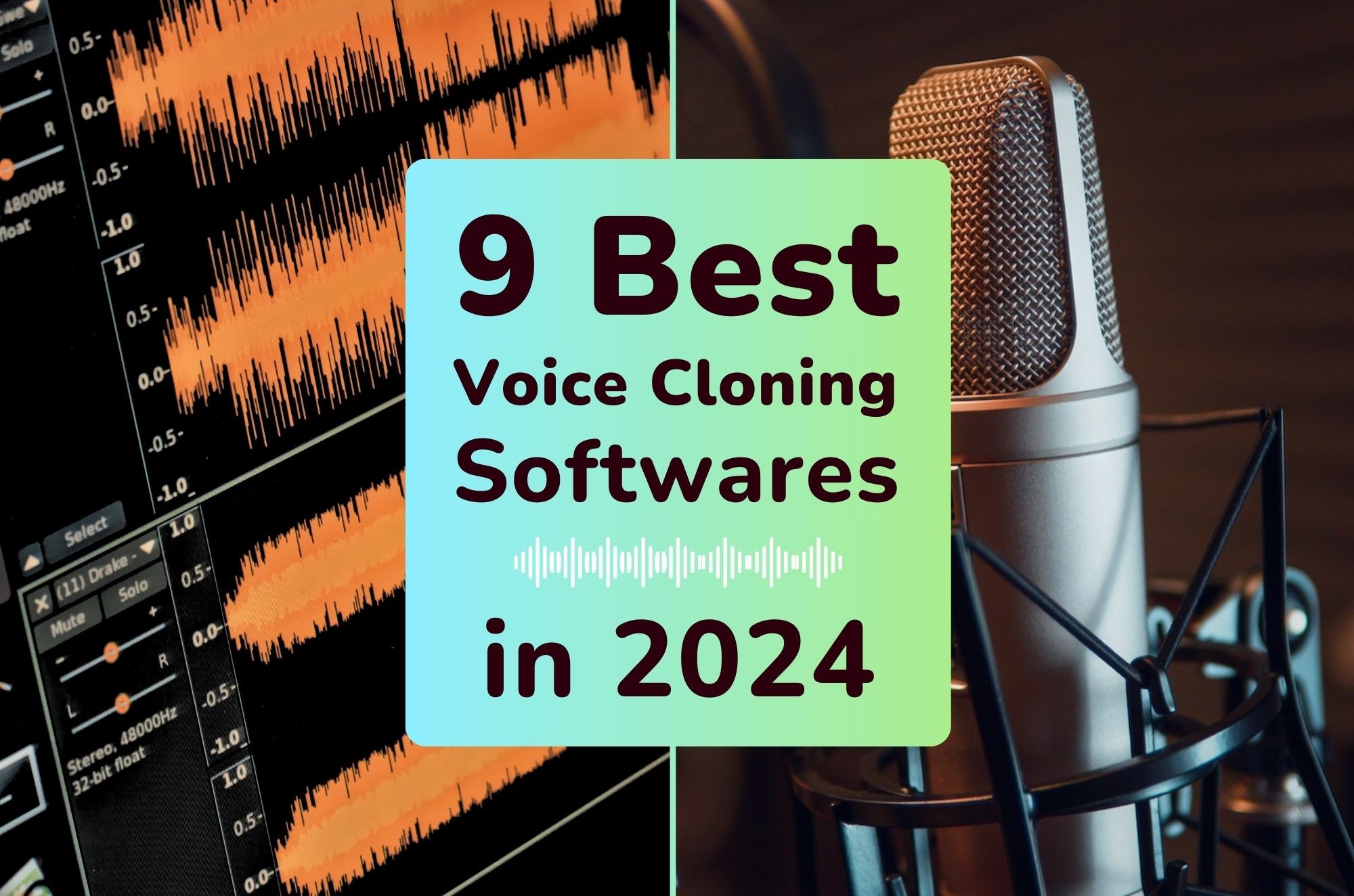 9 Best Voice Cloning Softwares in 2024