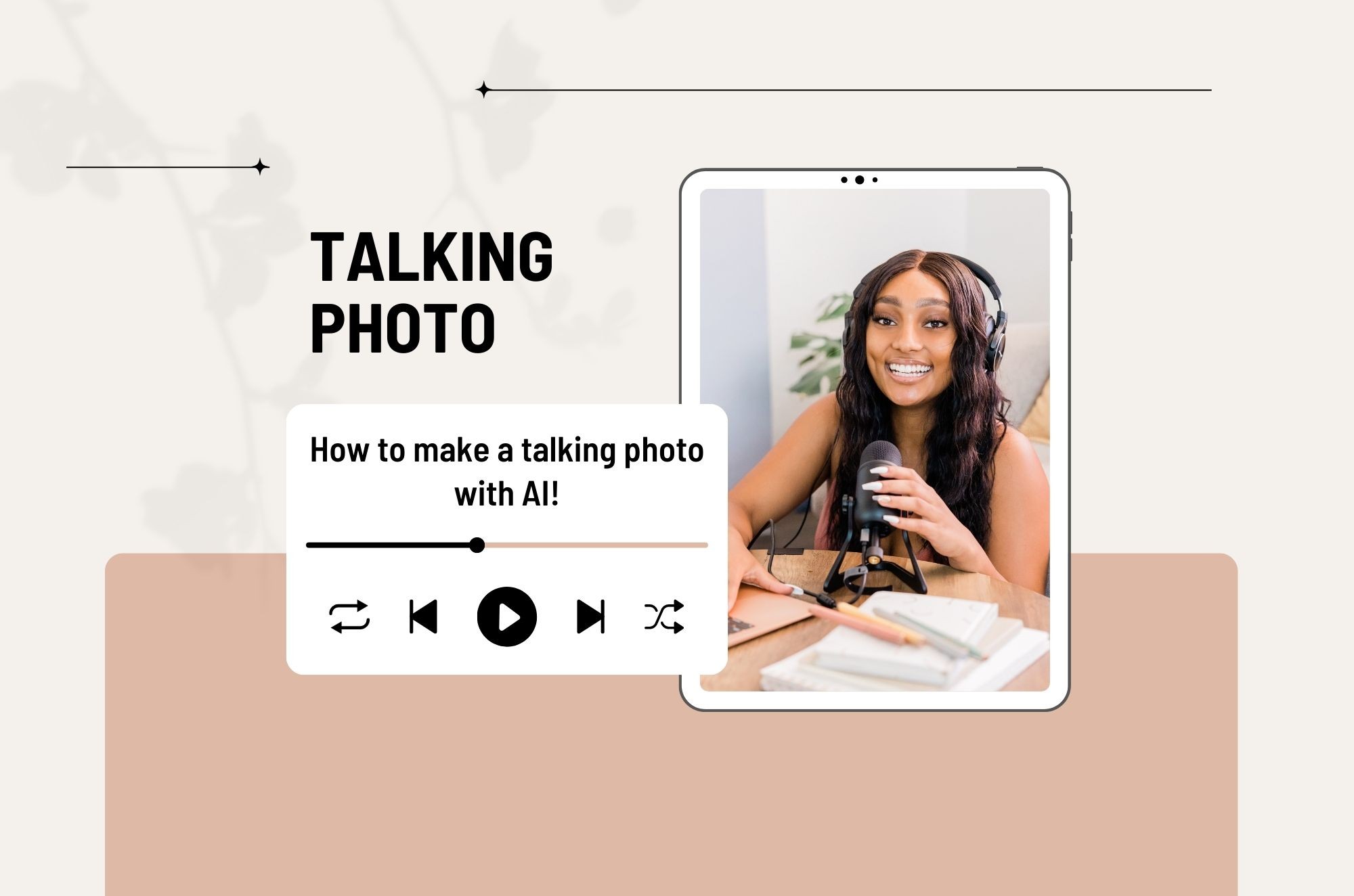 How to Make a Talking Photo with AI