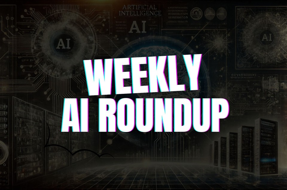 Cover of weekly AI roundup