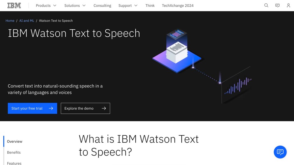 IBM Watson Text to speech API