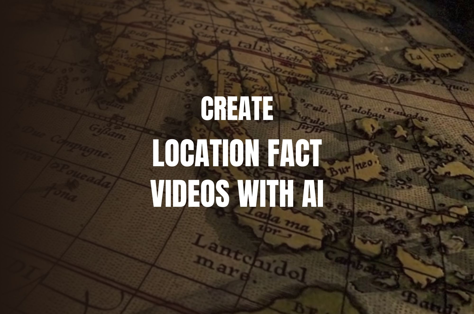 How to create viral location facts shorts with AI