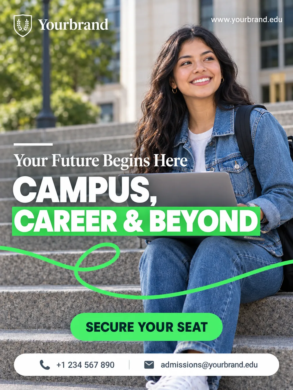 Campus steps look