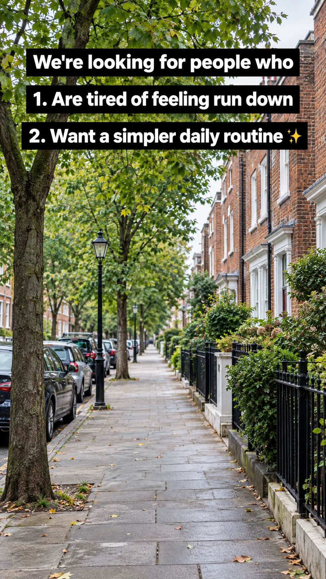 Street caption look
