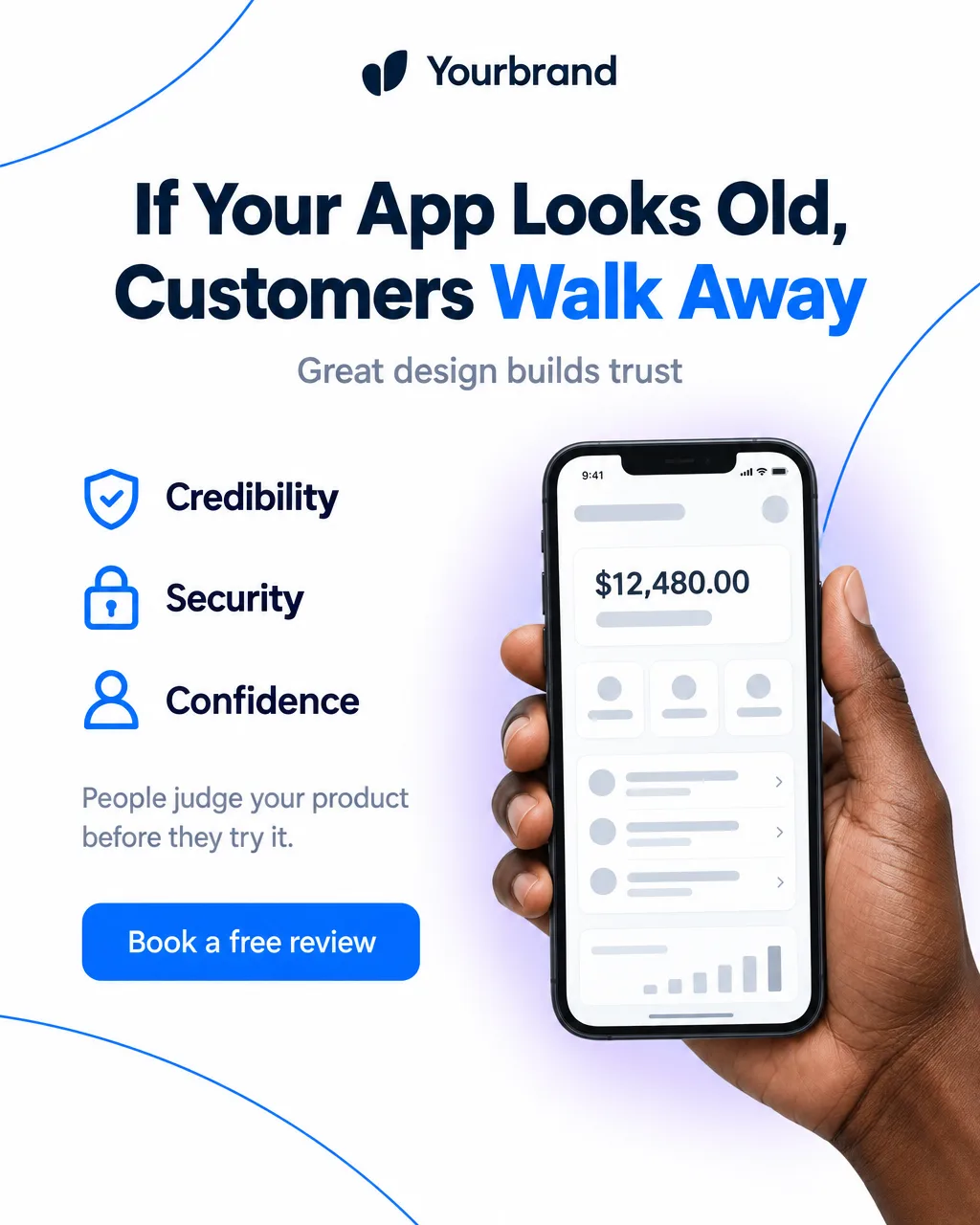 Fintech phone look