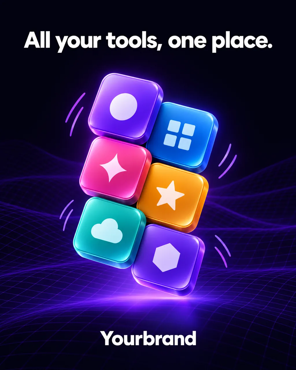 Icon stack look