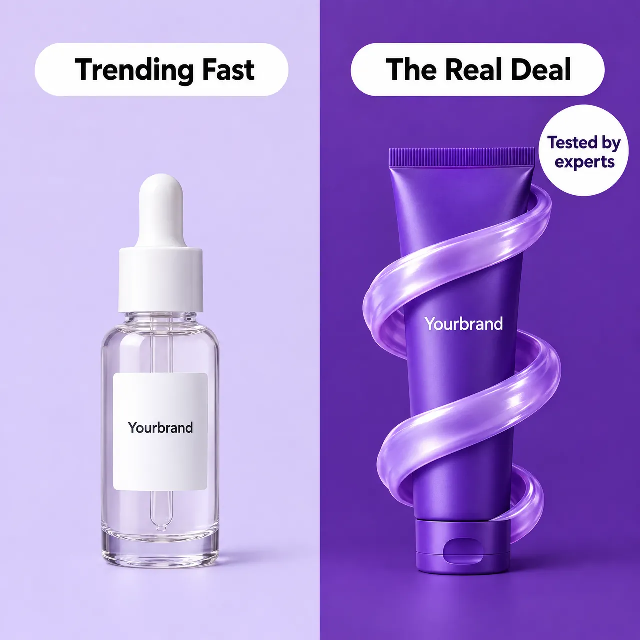 Hype vs real look