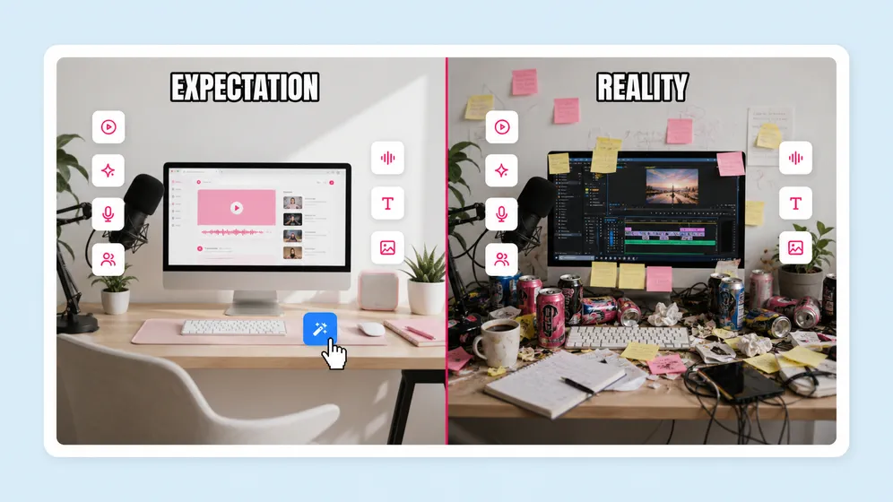 Game-day reaction memes and pop-culture clips. Fliki AI Meme Video Editor for Sports & pop culture.
