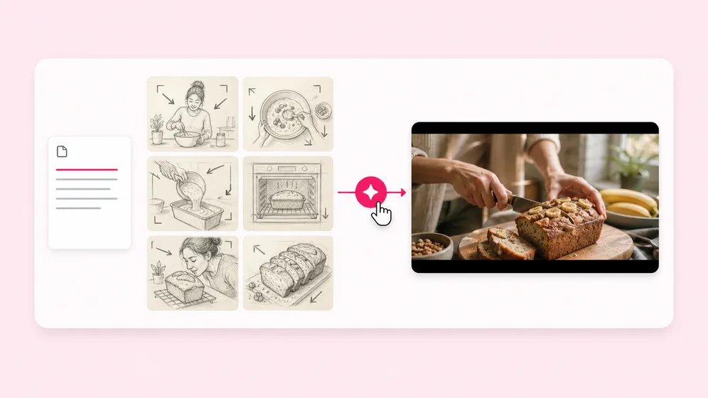 Storyboard and previz for film and TV. Fliki AI movie maker for Storyboards.