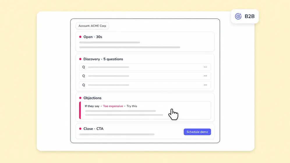Cold outreach, demo follow-up, and prospecting video scripts. Fliki AI script generator for Sales scripts.