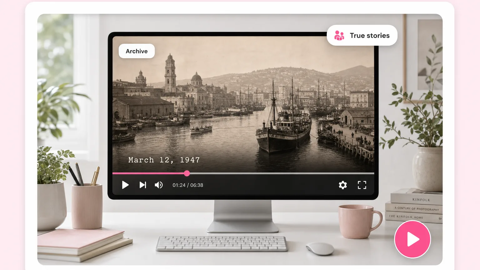 True stories, history and case retellings. Fliki AI story video generator for True stories.