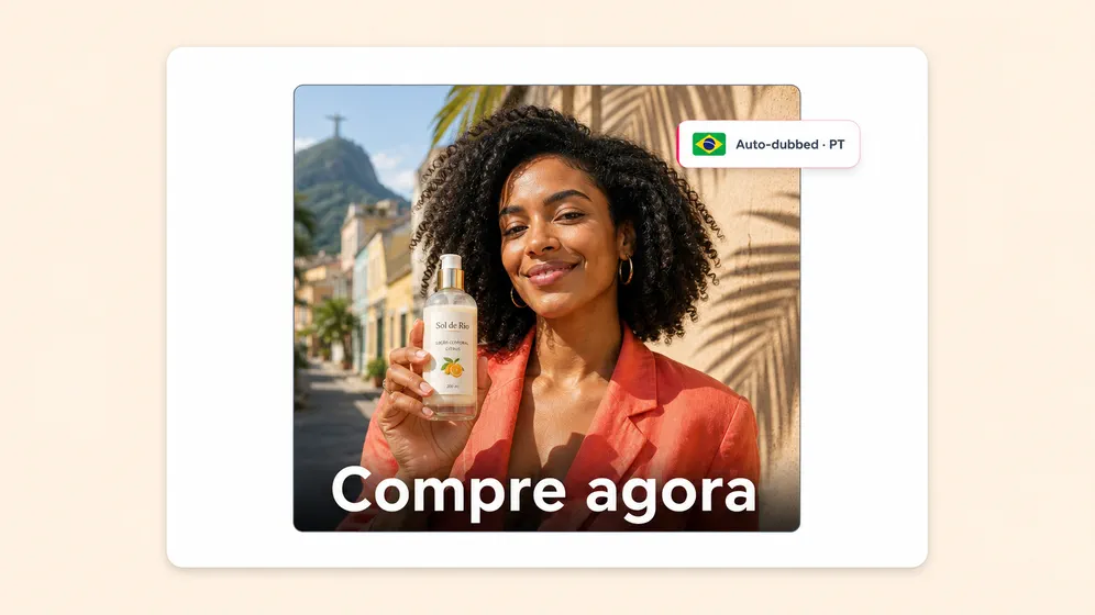 Translate ad creative for every paid market. Fliki AI video translator for Localized ads.