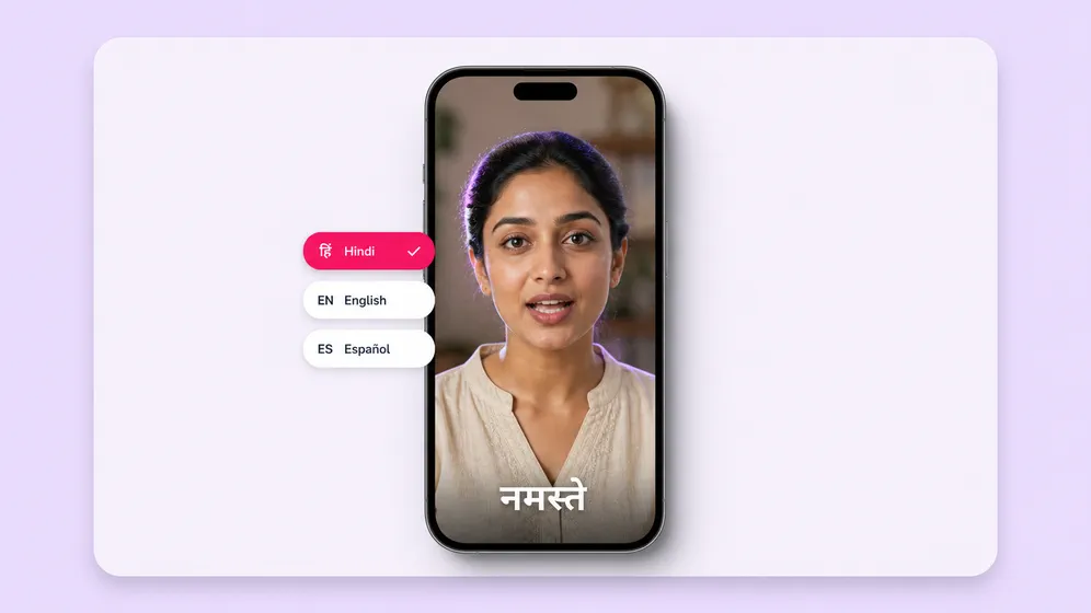 One AI avatar host, every language on screen. Fliki AI video translator for Multilingual avatar.
