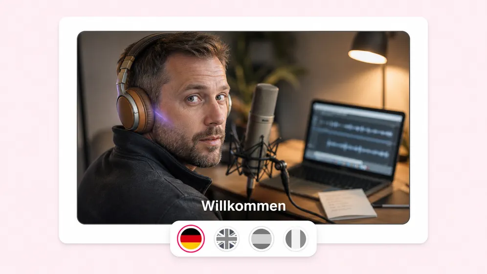 Translate podcast and interview clips for every region. Fliki AI video translator for Podcast clip translation.