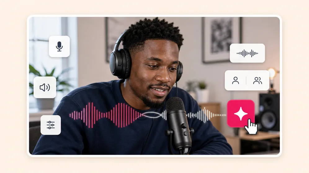 One brand voice across every marketing video. Fliki AI voice changer for Brand & spokesperson voice.