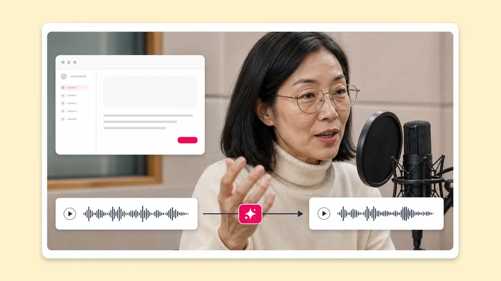 Multiple character voices from one narrator track. Fliki AI voice changer for Character & audiobook.