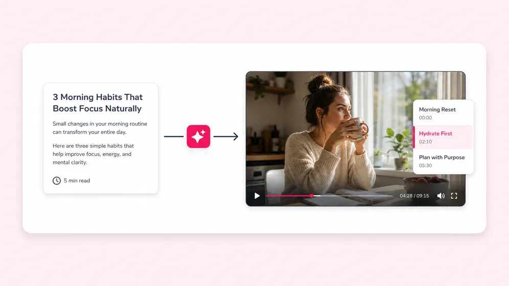 Faceless YouTube videos from your blog archive. Fliki Blog to video for YouTube.