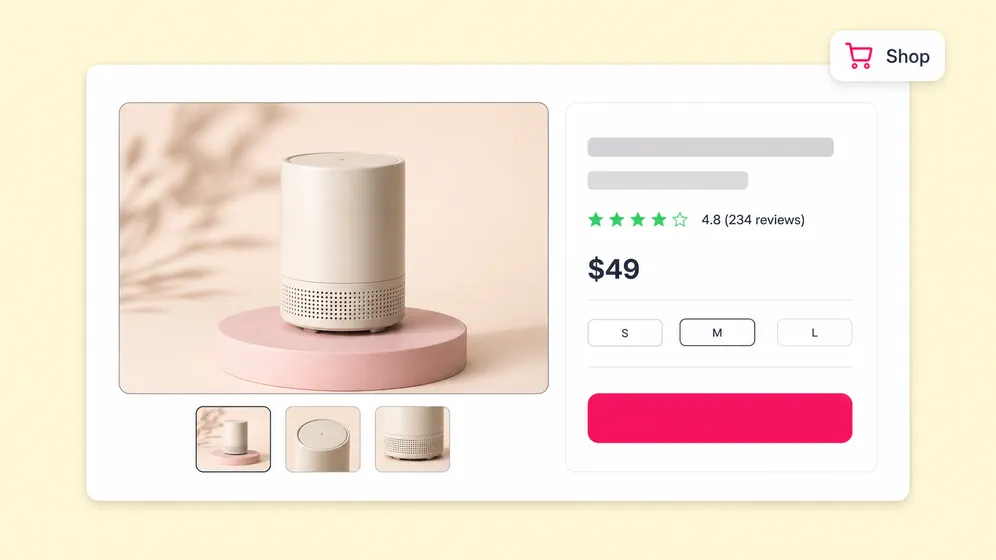 AI listing videos for Amazon, Shopify, Etsy. Fliki eCommerce for Listing videos.