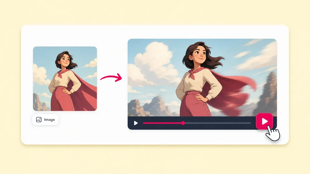 Bring AI-generated characters to life. Fliki Image to video for AI characters.