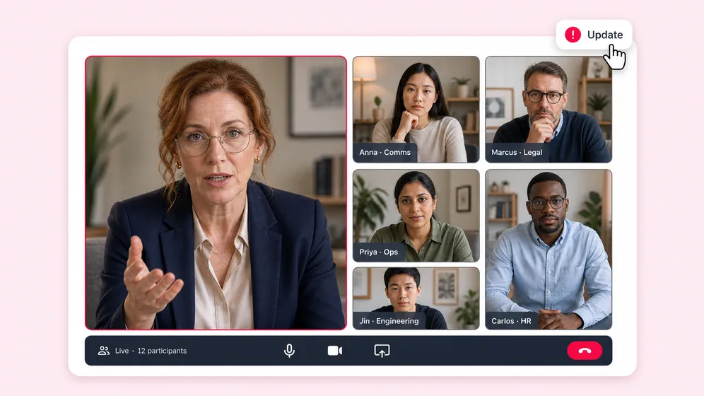 AI crisis communication videos. Fliki Internal Communication for Crisis comms.