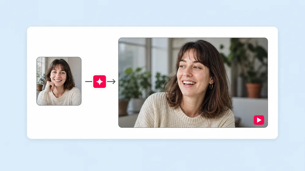 Convert iPhone Live Photos into shareable video clips. Fliki Photo to video AI for Live Photo to video.