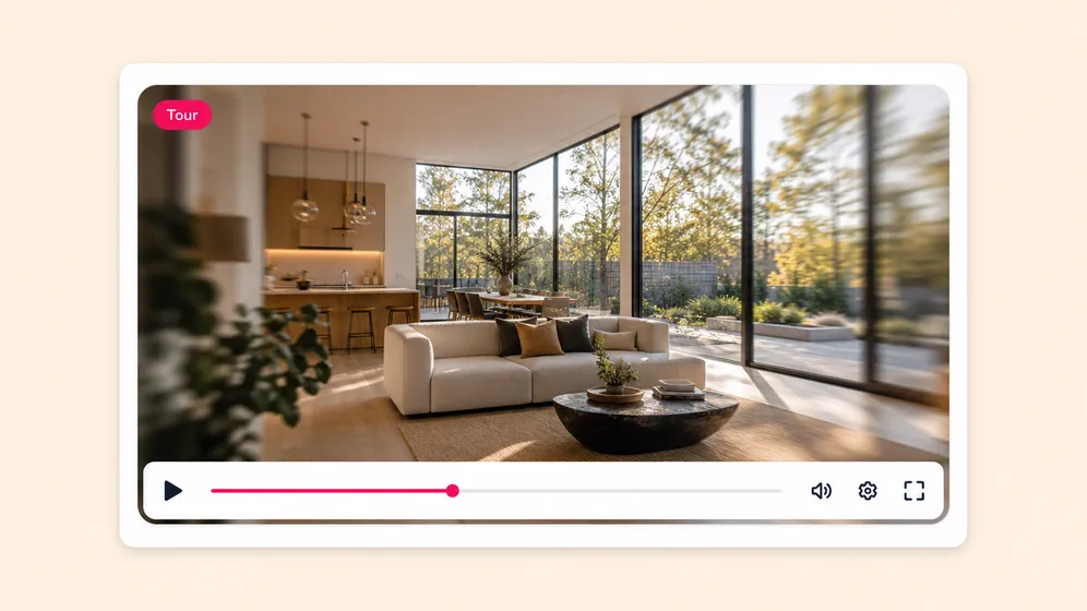 Listing videos from real estate photos. Fliki Photo to video AI for Real estate.