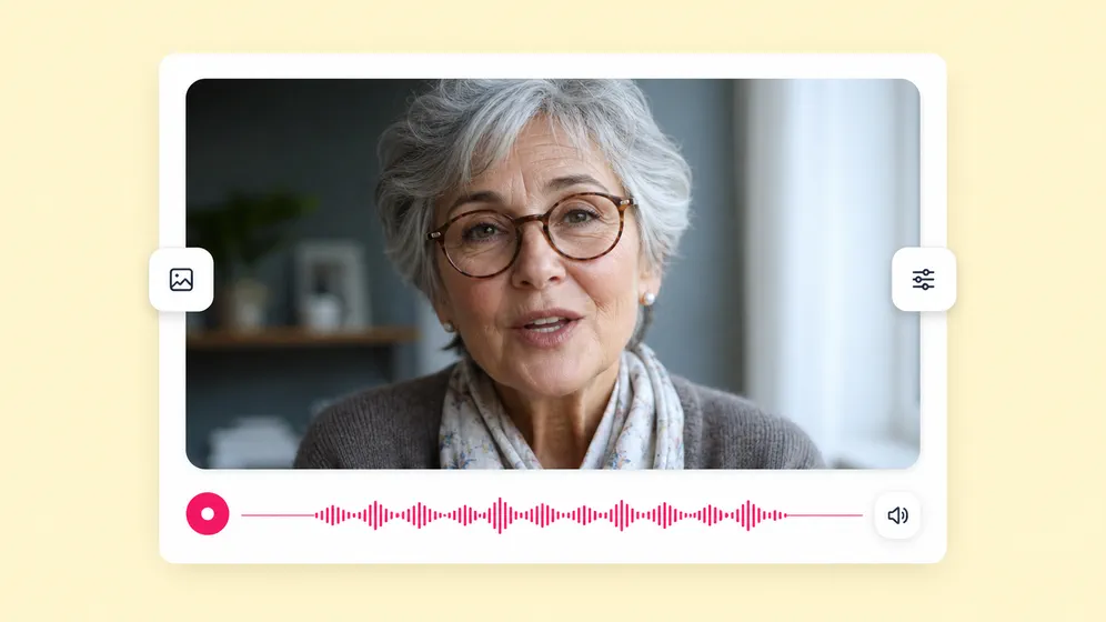 Animate a single still into a talking video. Fliki Photo to video AI for Talking photo.